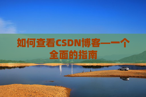 如何查看CSDN博客—一个全面的指南